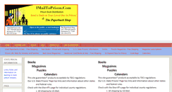 Desktop Screenshot of imailtoprison.com
